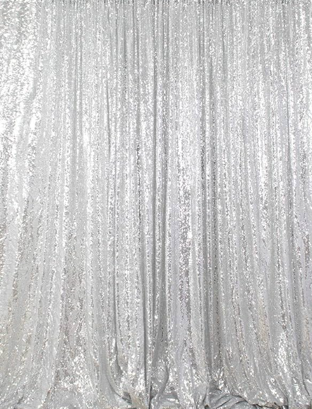 Silver Sequin backdrop